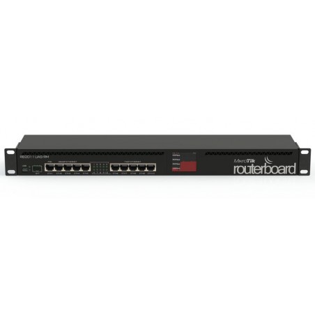 MikroTik RB2011UiAS-RM with 1U rackmount case and power supply (RouterOS L5)