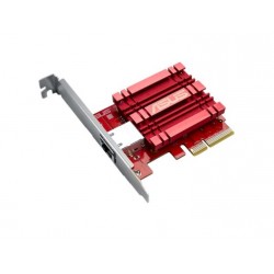 ASUS XG-C100C, Síťový adapter 10GBase-T PCIe se zpětnou kompatibilitou 5 / 2,5 / 1G a 100Mb/s RJ45 port a integrovaný QoS