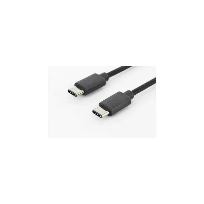 Digitus Připojovací kabel USB typu C na C, 1,0 m, 3A, 480 MB, verze 2.0, bl
